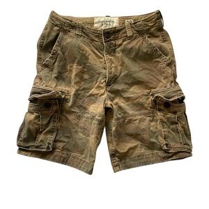 Abercrombie & Fitch Men's Camo Cargo Shorts